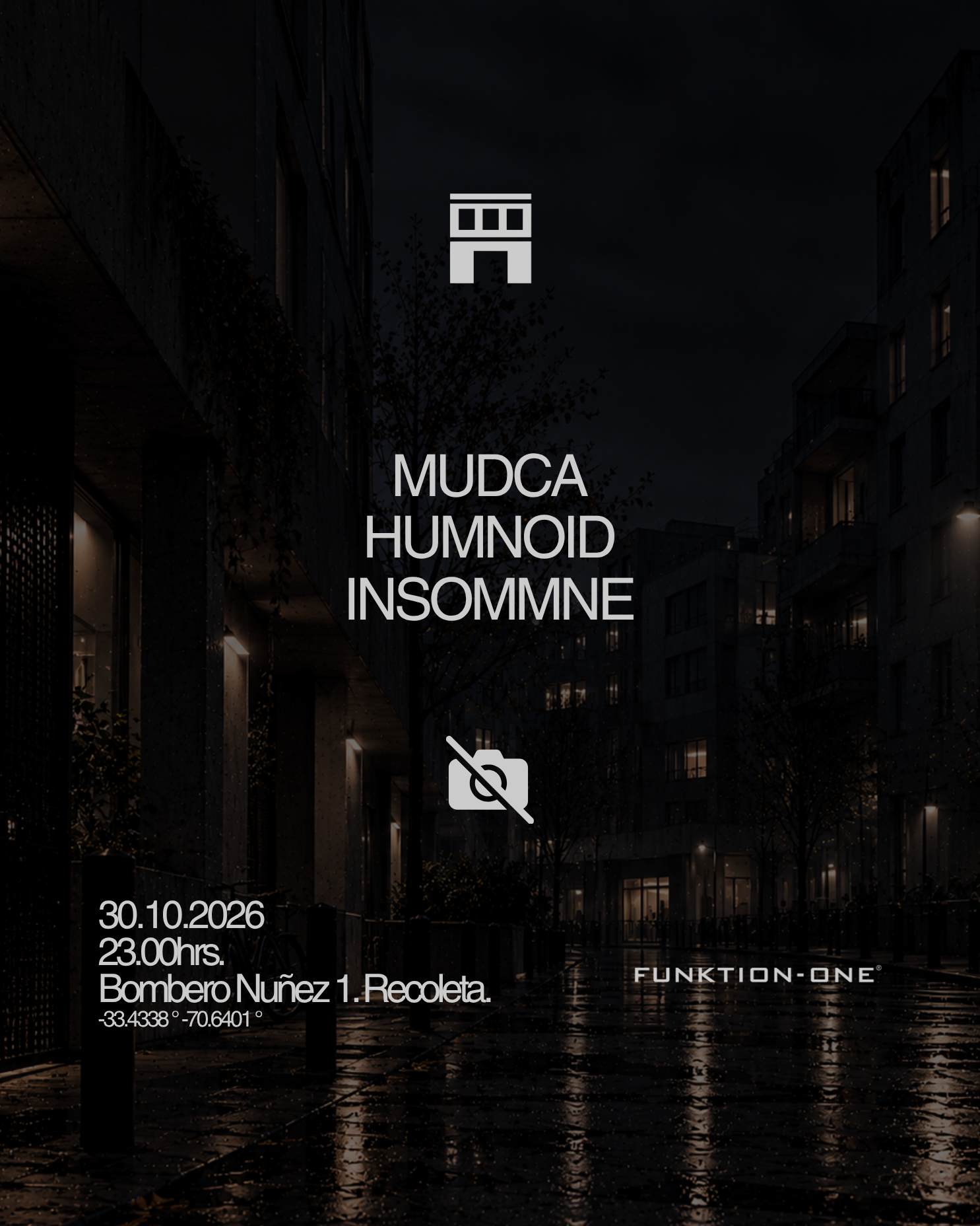 30 de Octubre en CLUB 1: Humnoid - Insommne - Mudca