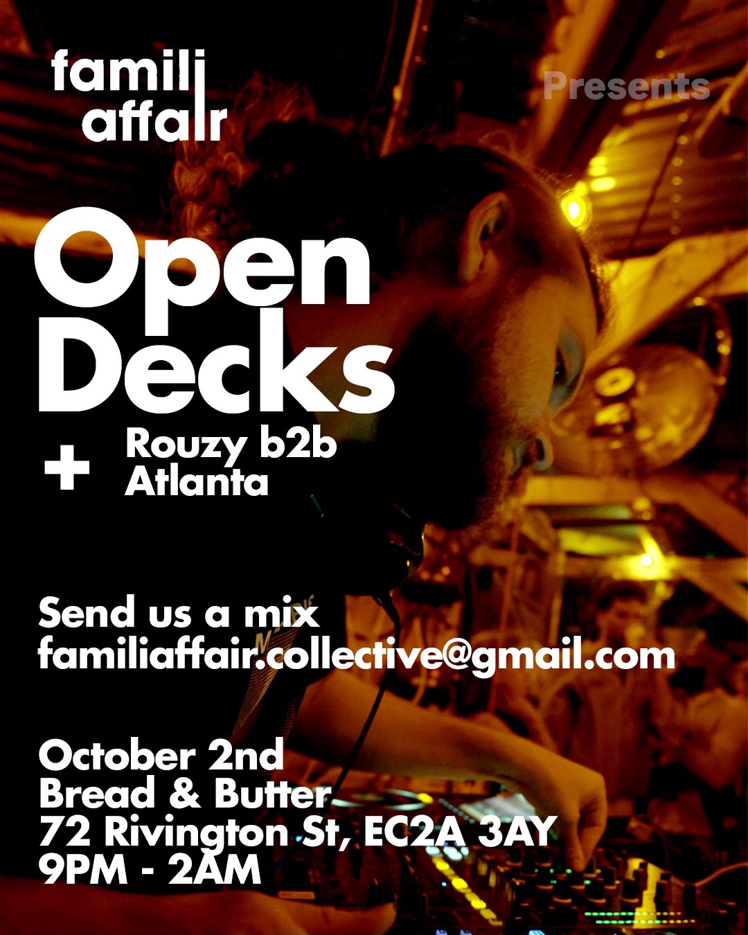 Famili Affair Open Decks