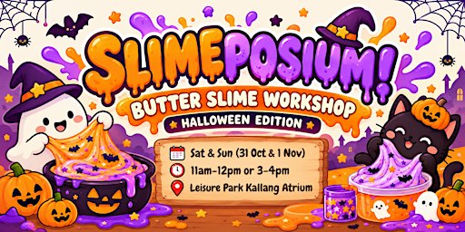 Halloween Butter Slime Kid Workshop