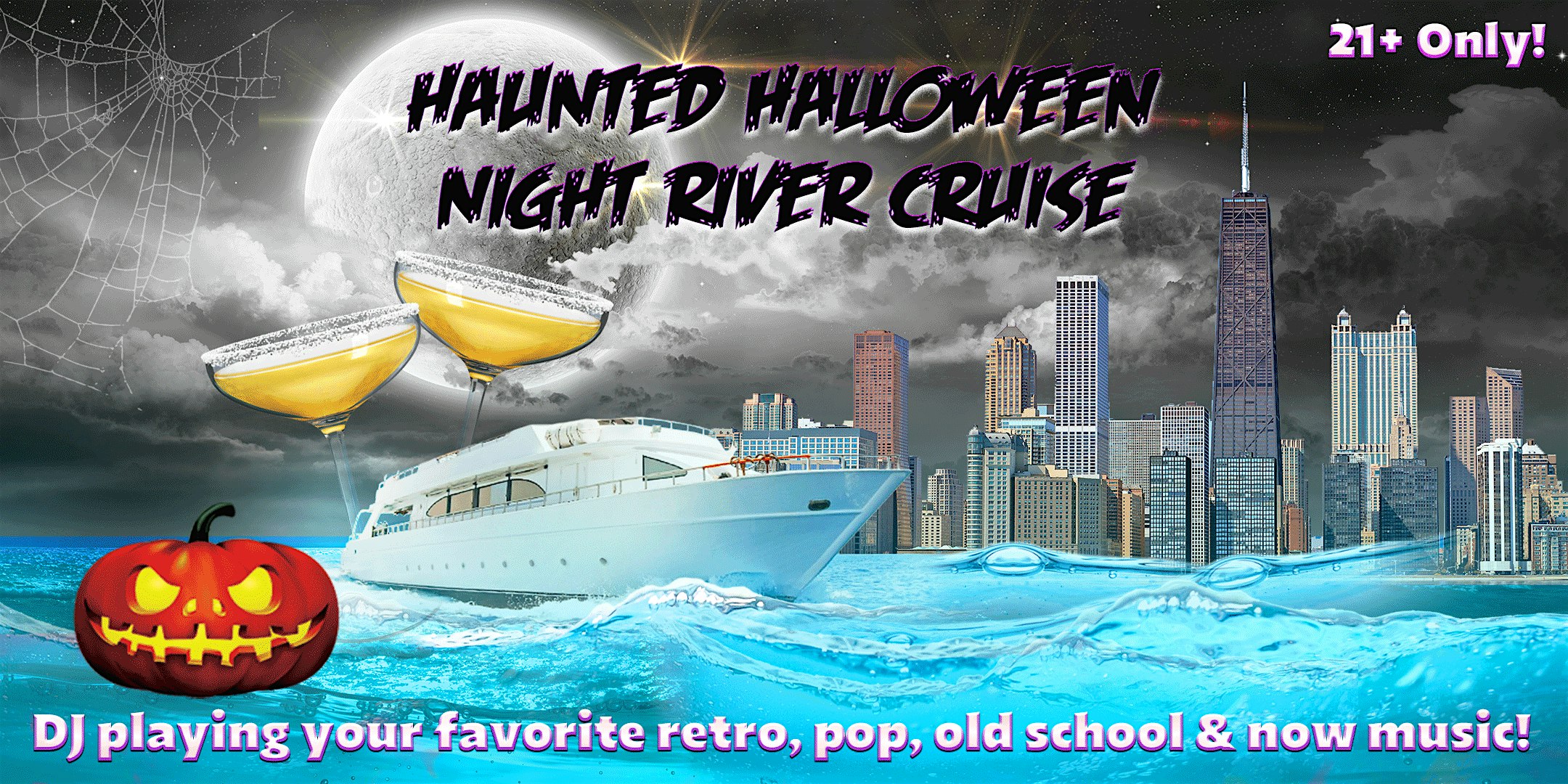 Haunted Halloween Night River Cruise on Friday, October 30th