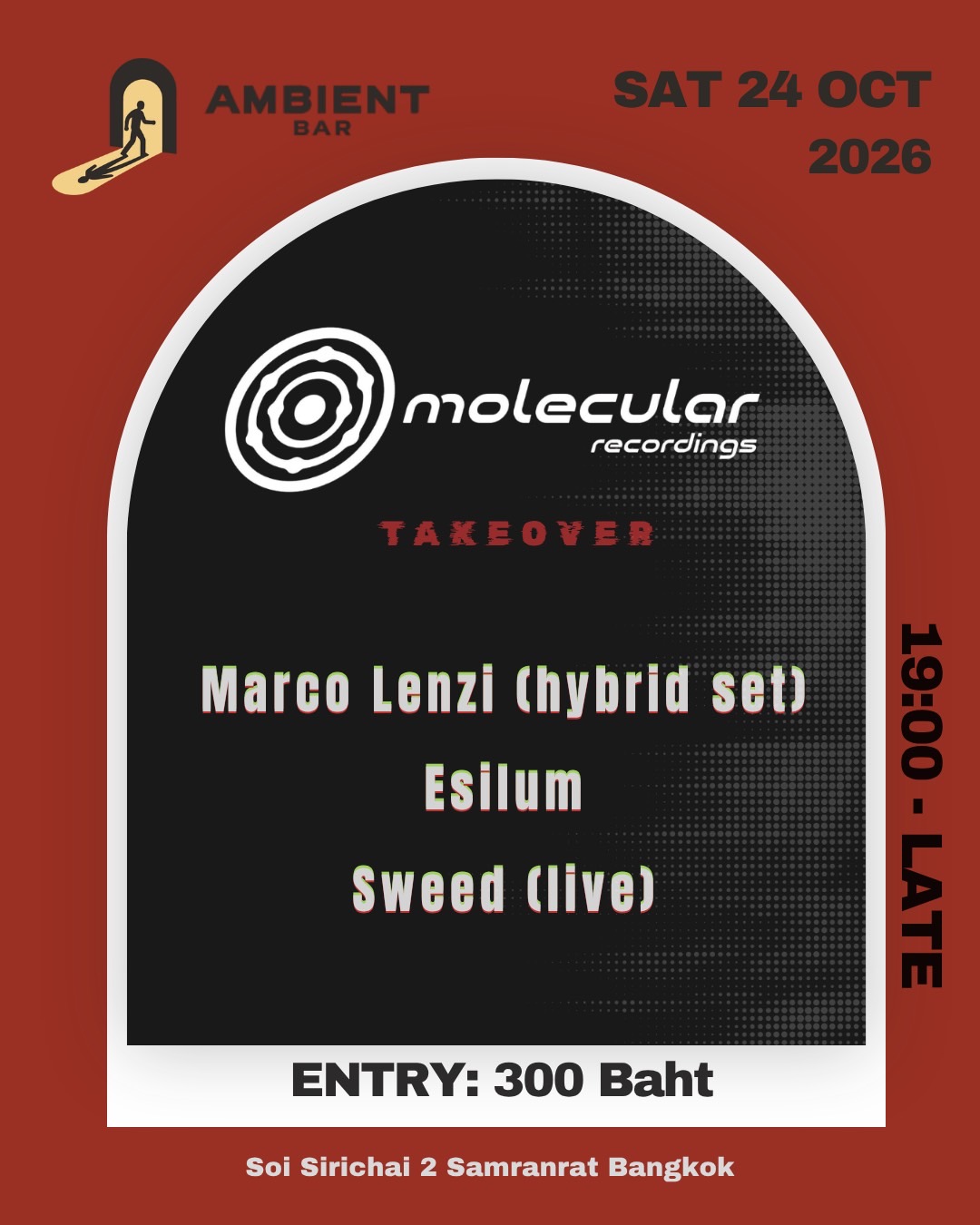 MOLECULAR RECORDINGS TAKES OVER AMBIENT