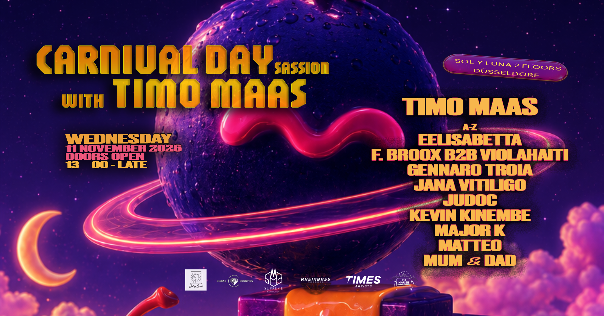 A Day with Timo Maas Carnival Edition ( DAY SASSION)