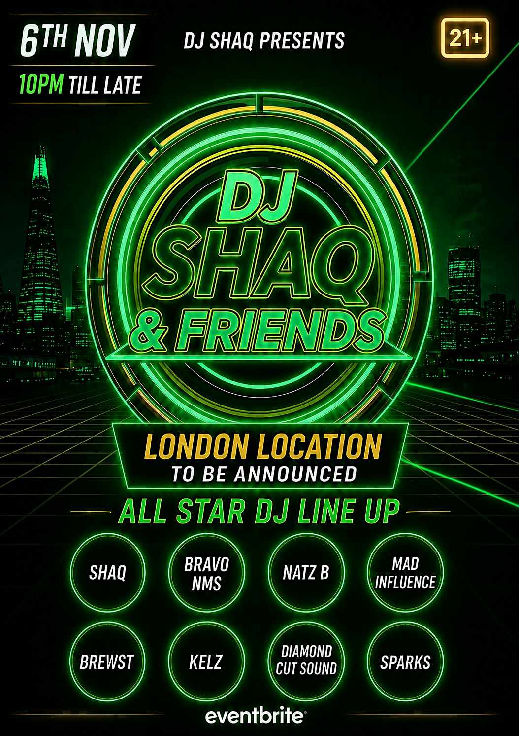DJ SHAQ AND FRIENDS