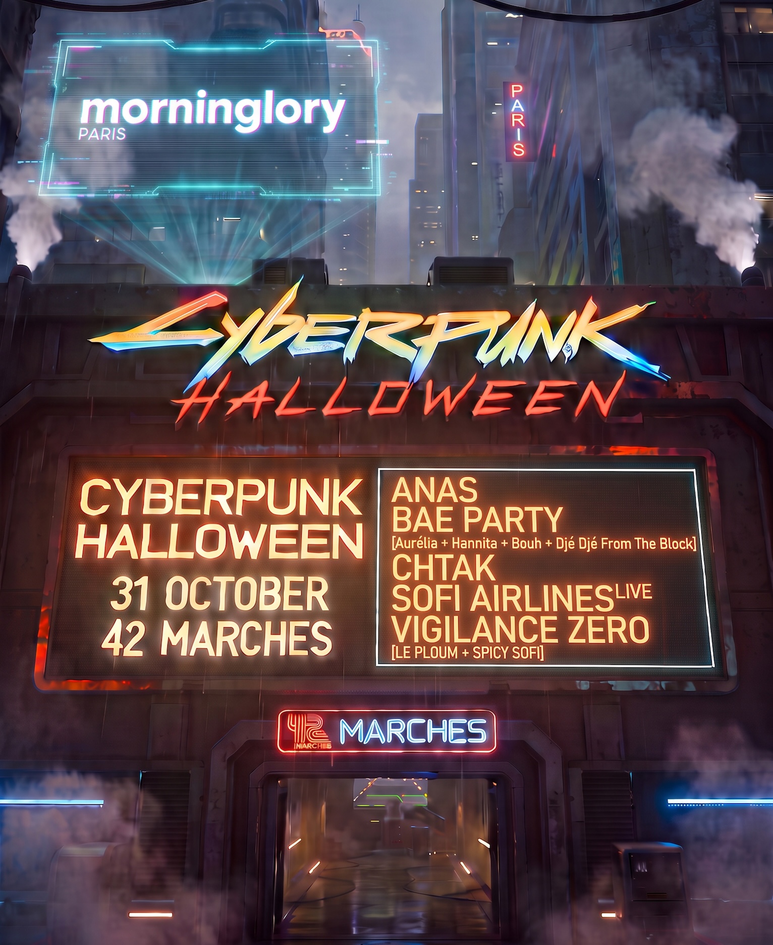 Cyberpunk Halloween