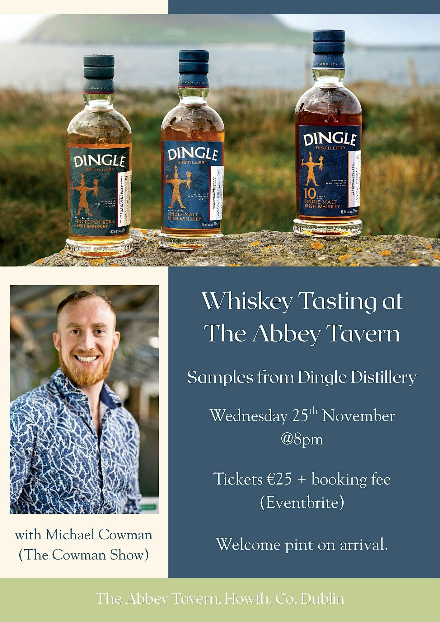 Dingle Whiskey Tasting at The Abbey Tavern