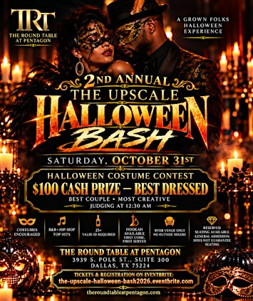 The Upscale Halloween Bash at The Round Table at Pentagon