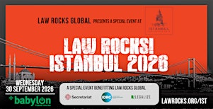 Law Rocks! Istanbul 2026