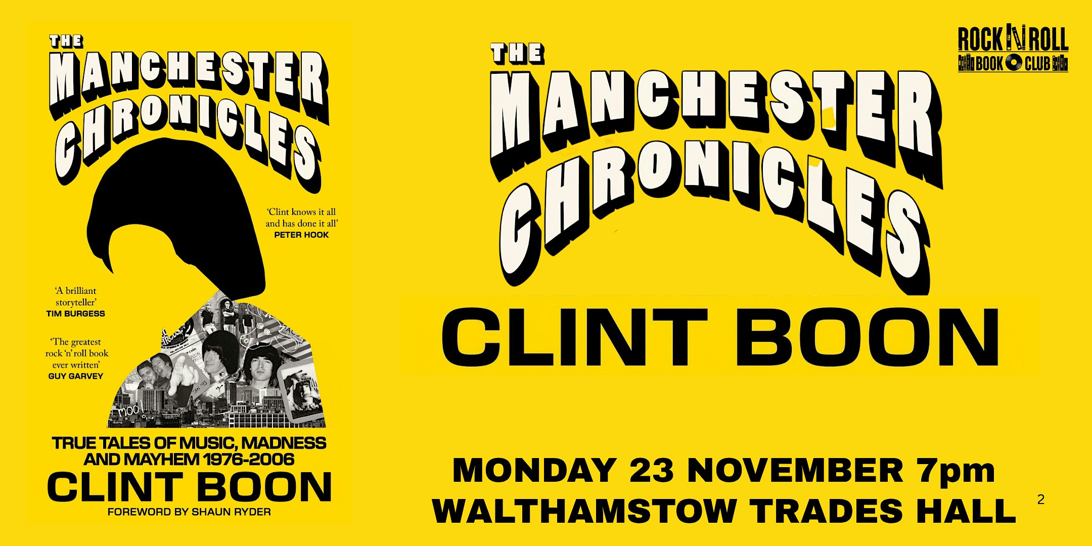 CLINT BOON - The Manchester Chronicles