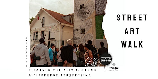 LISBON STREET ART WALK with local street art collective.