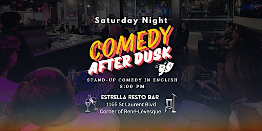 Montreal Comedy Show (8 PM) | Comedy After Dusk at Comedyville St-Laurent
