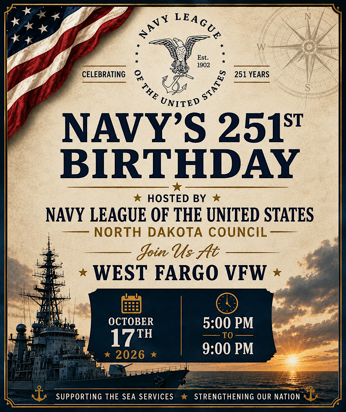 2026 Navy Birthday