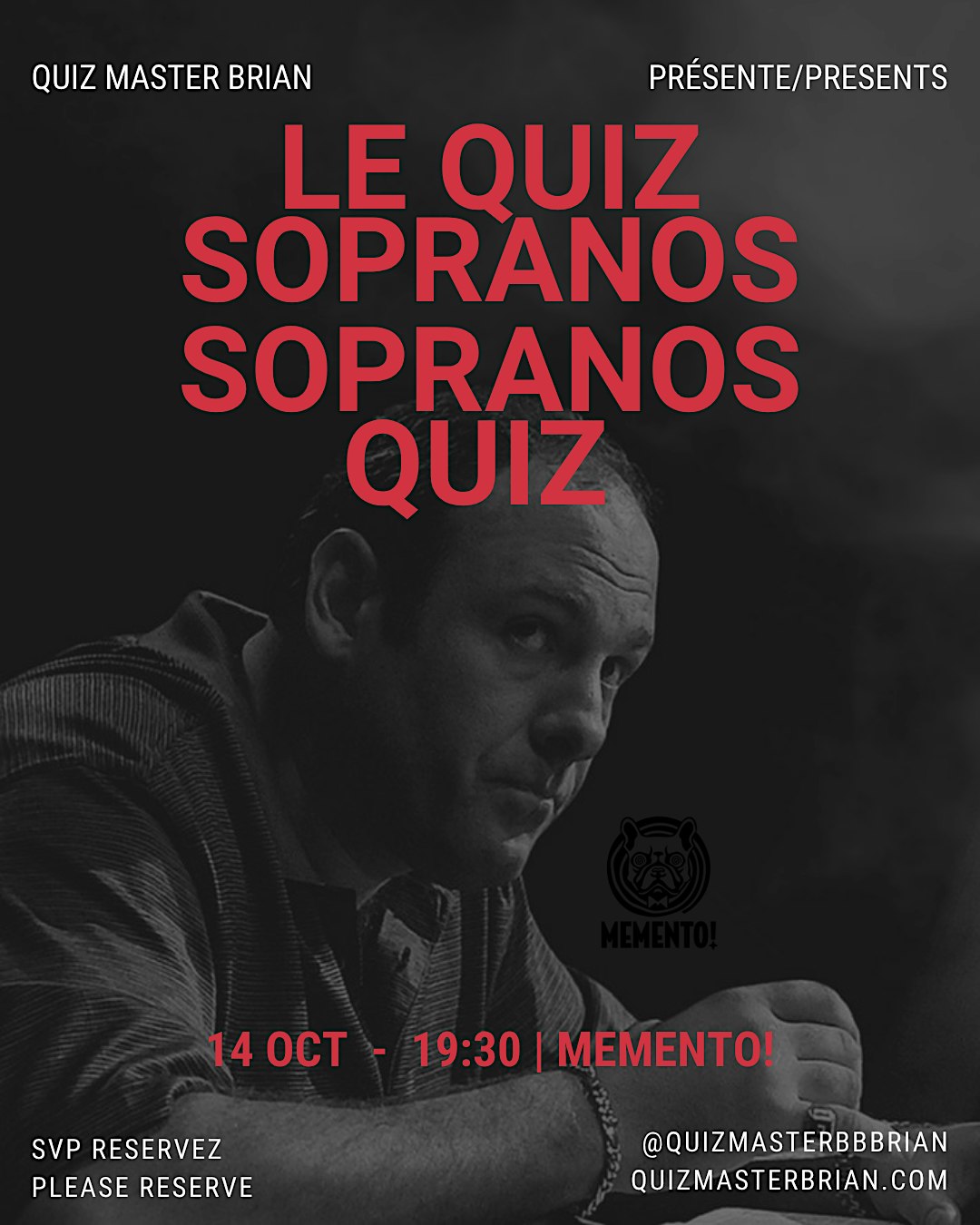 Sopranos Quiz with Quiz Master Brian