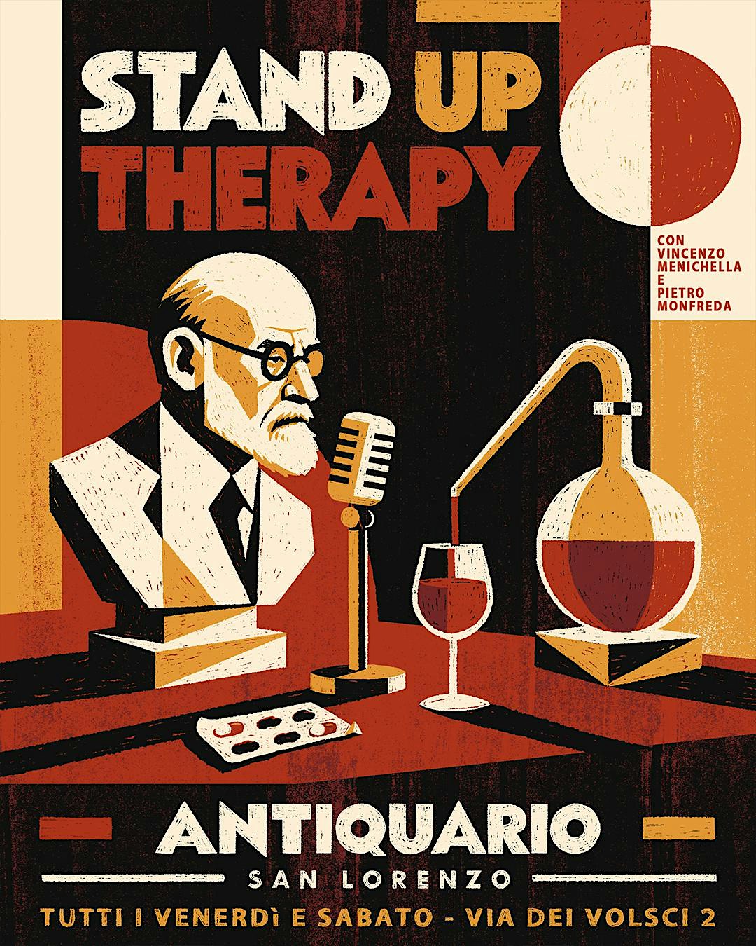 STAND-UP COMEDY CLUB ANTIQUARIO 24/10
