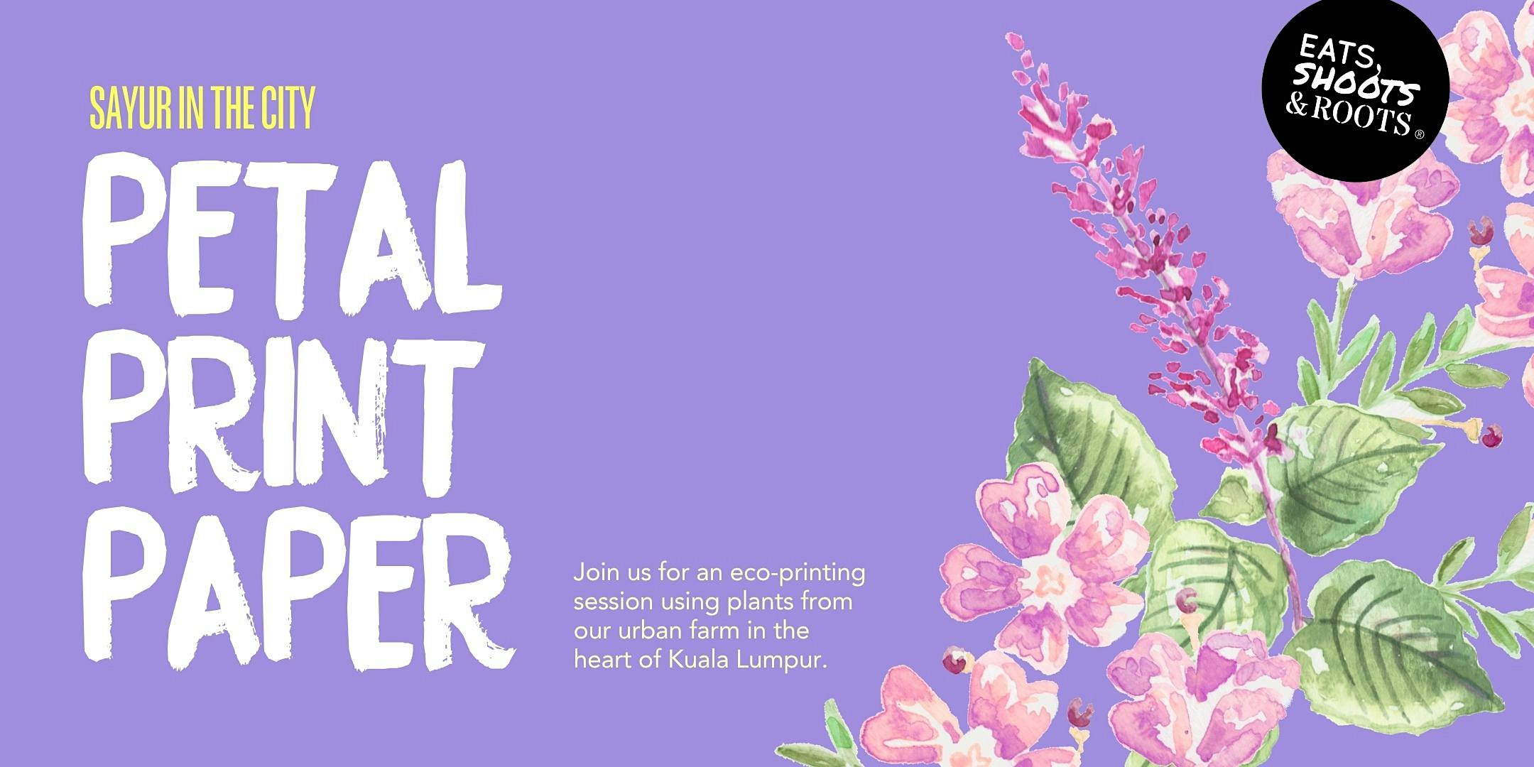 Petal Print Paper