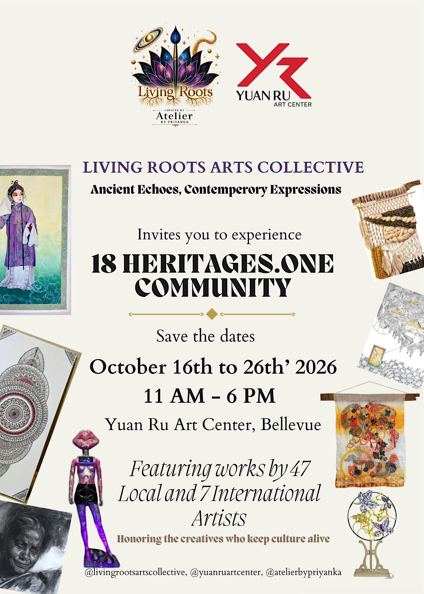 Living Roots Art Exhibition| Ancient Echoes. Contemporary Expression