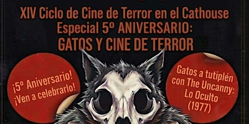 Ciclo: Gatos y Cine de Terror en Cathouse Rock Bar