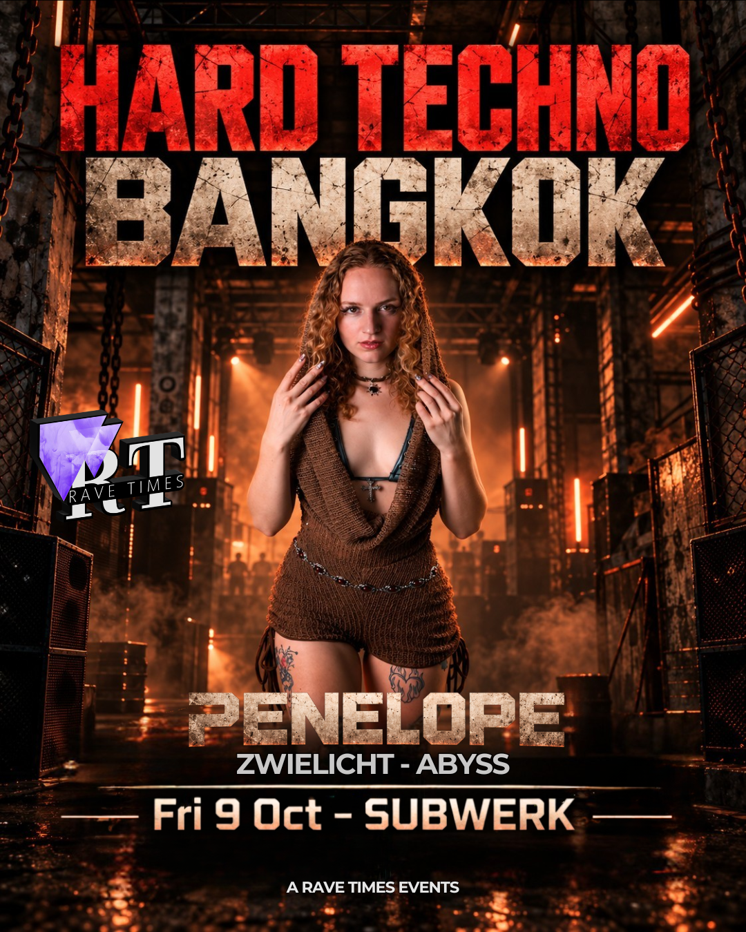 Hard Techno with PENELOPE (weareone) - by Rave Times