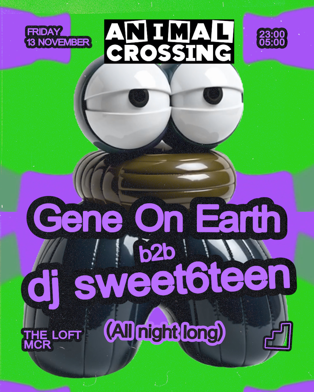 Animal Crossing: Gene On Earth b2b dj sweet6teen (All Night Long)