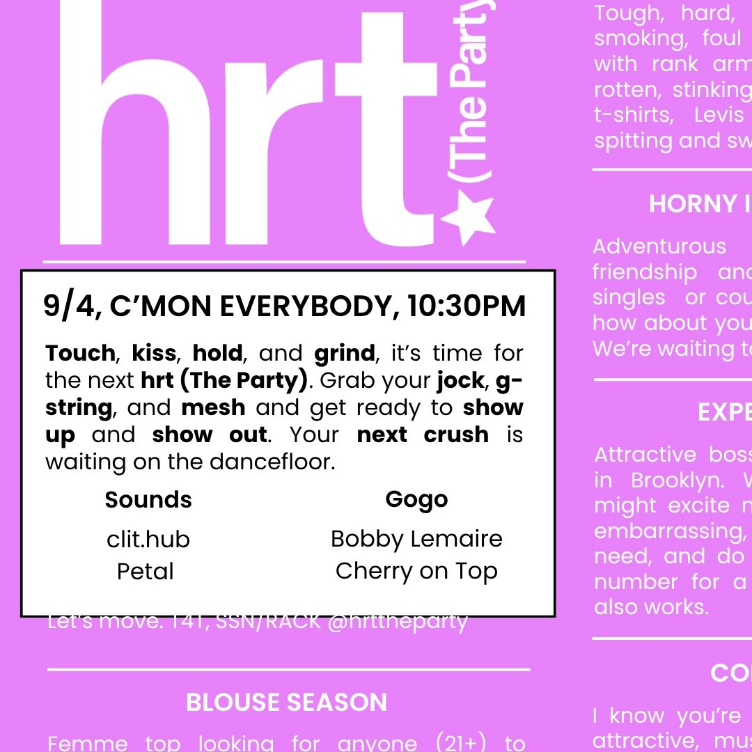 hrt* (the party)