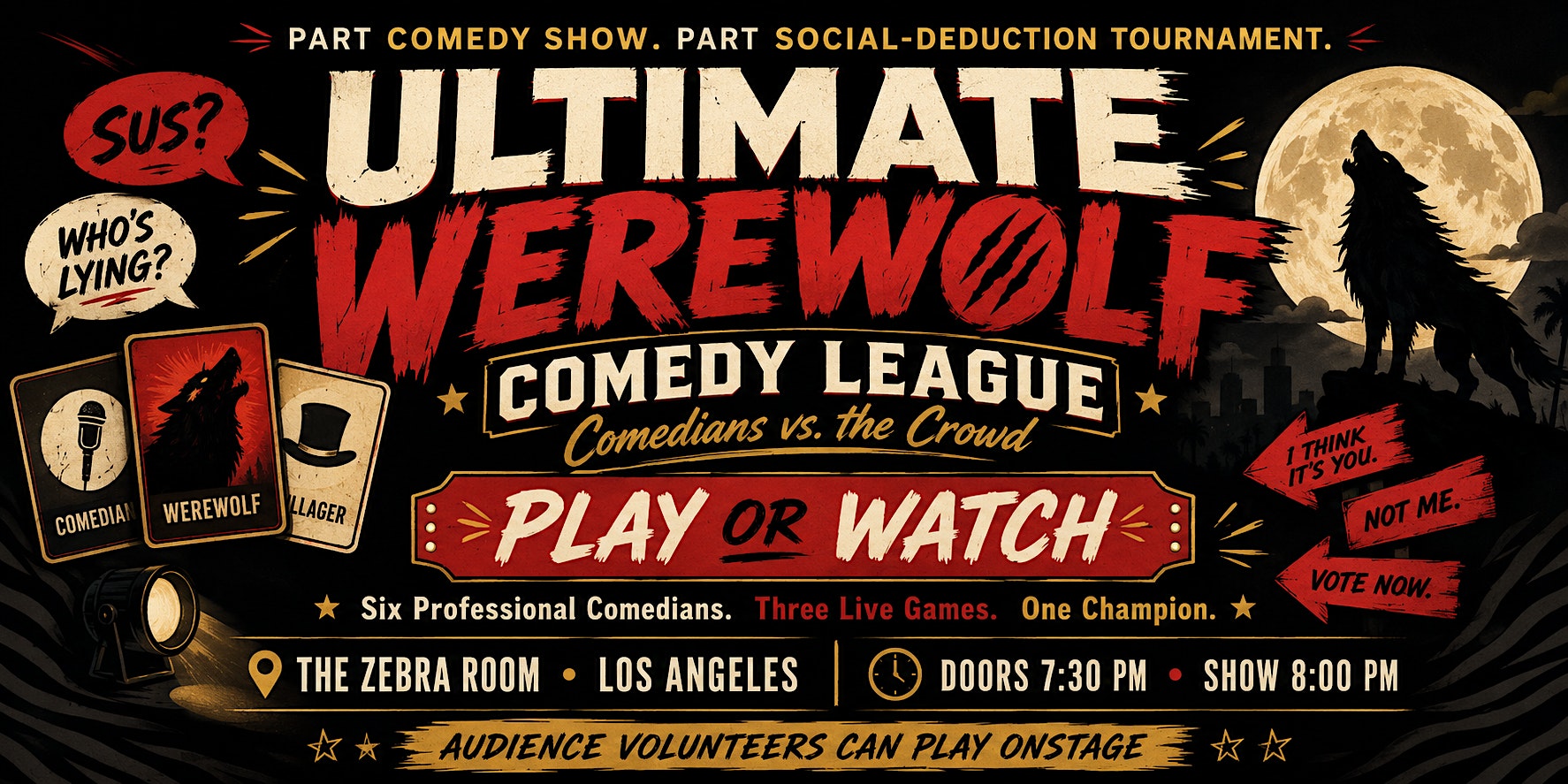 Ultimate Werewolf Comedy Show