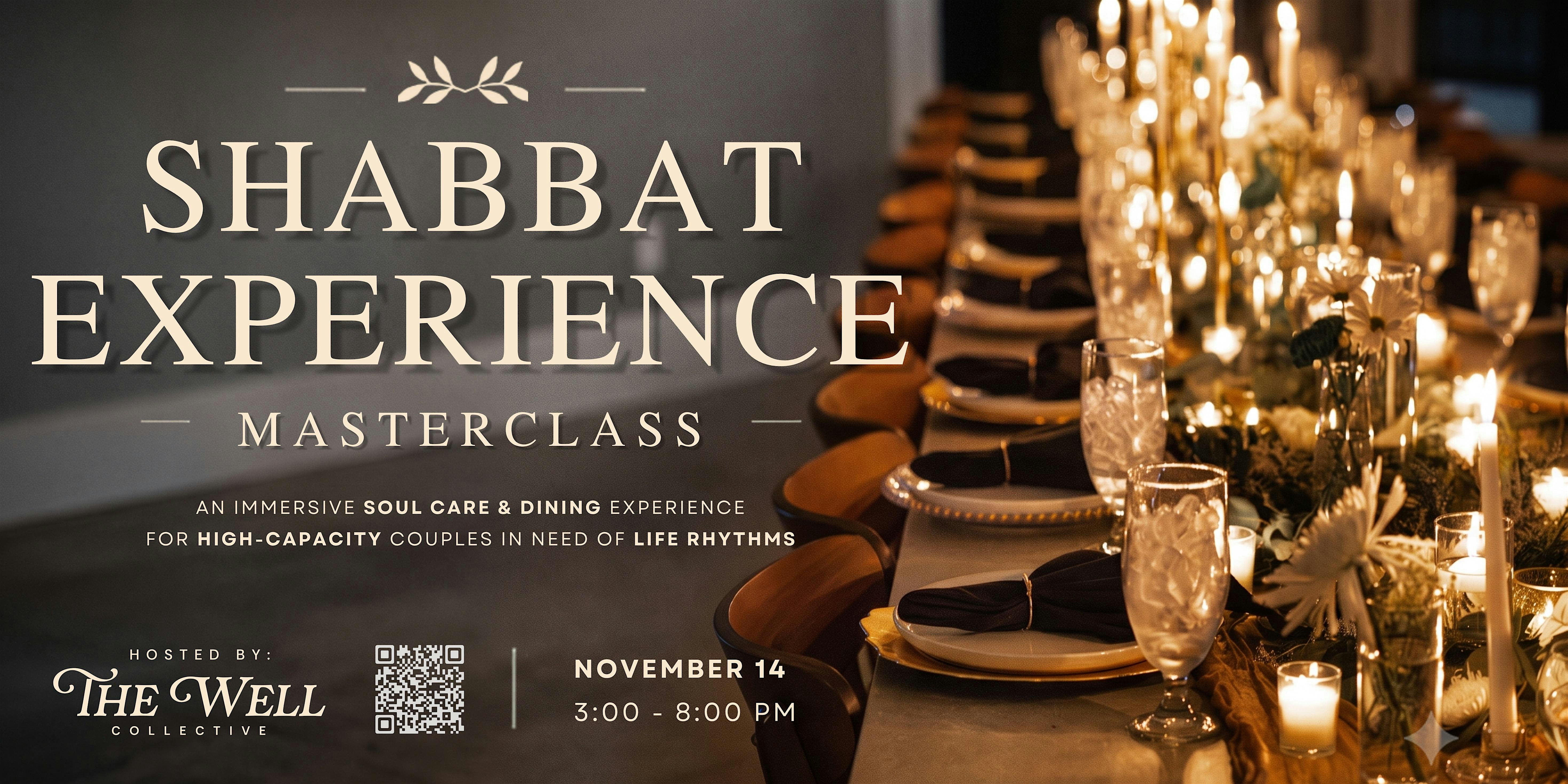 The Shabbat Experience Masterclass