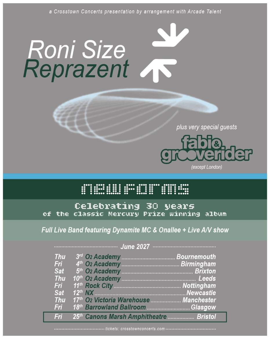 Roni Size & Reprazent - New Forms 30th Anniversary