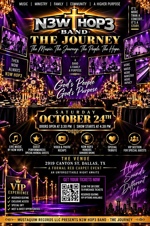 N3W HOP3 - THE JOURNEY MUSIC AND AWARDS DINNER