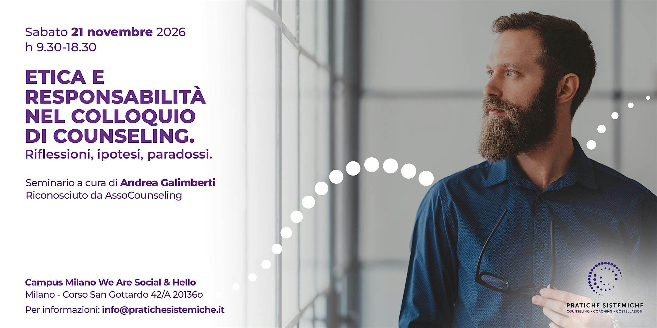 Etica e responsabilità nel colloquio di counseling.