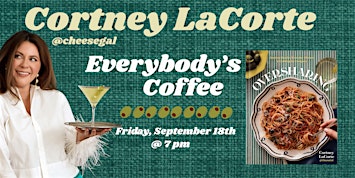 Cortney LaCorte  "Oversharing" Cookbook signing
