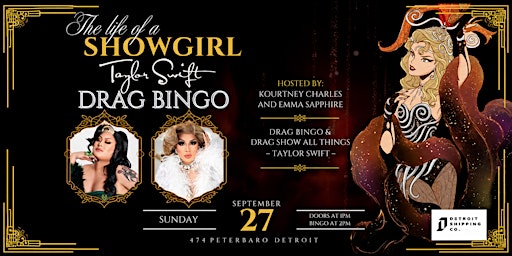Life of a Showgirl Drag Queen Bingo