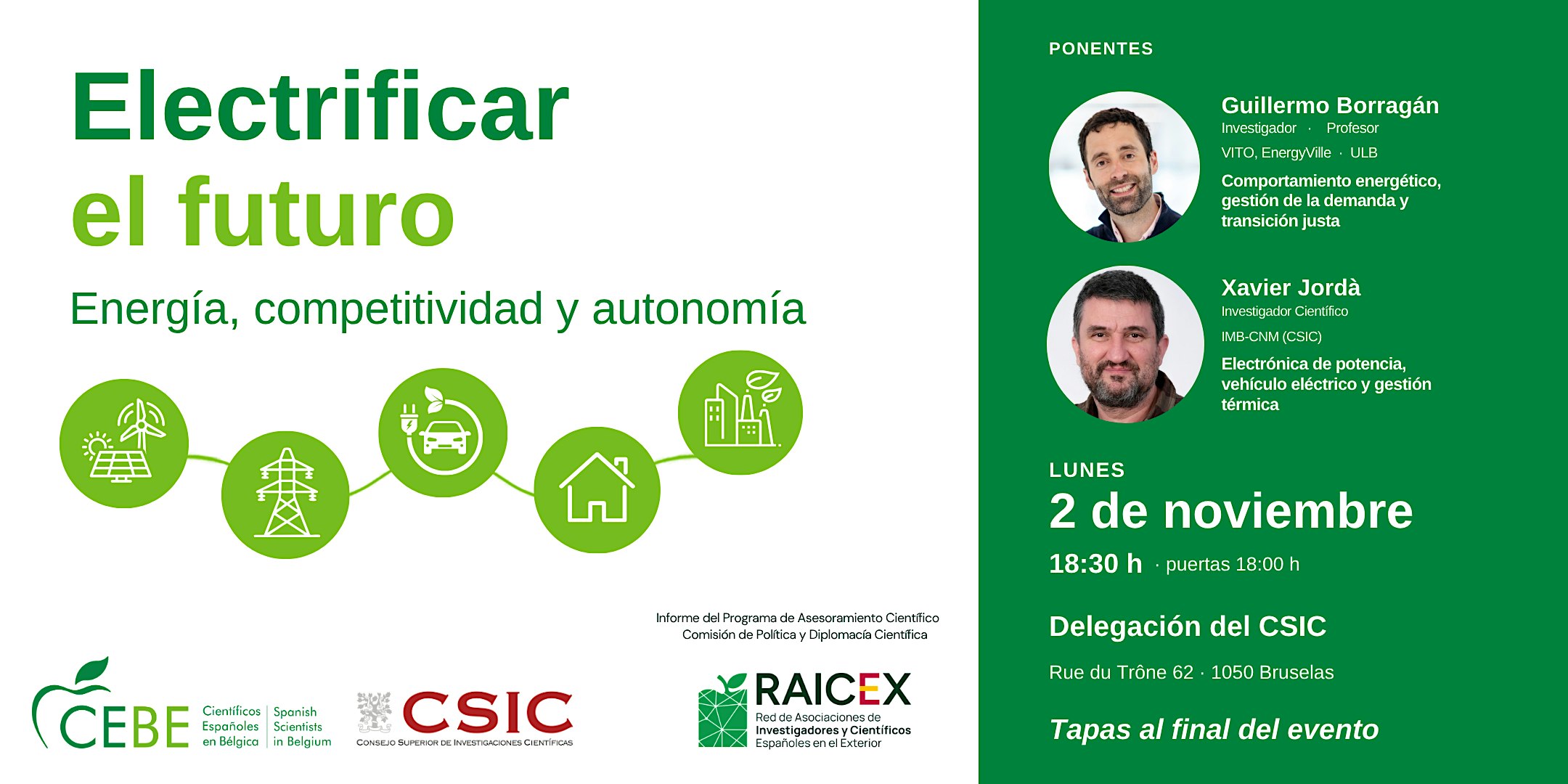 Electrificar el futuro: energía, competitividad y autonomía