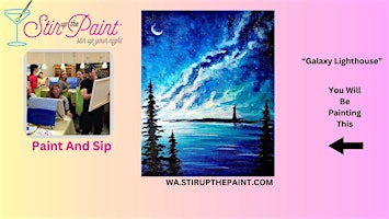 Bellevue Paint and Sip, Paint Party, Paint Night  With Stir Up The Paint