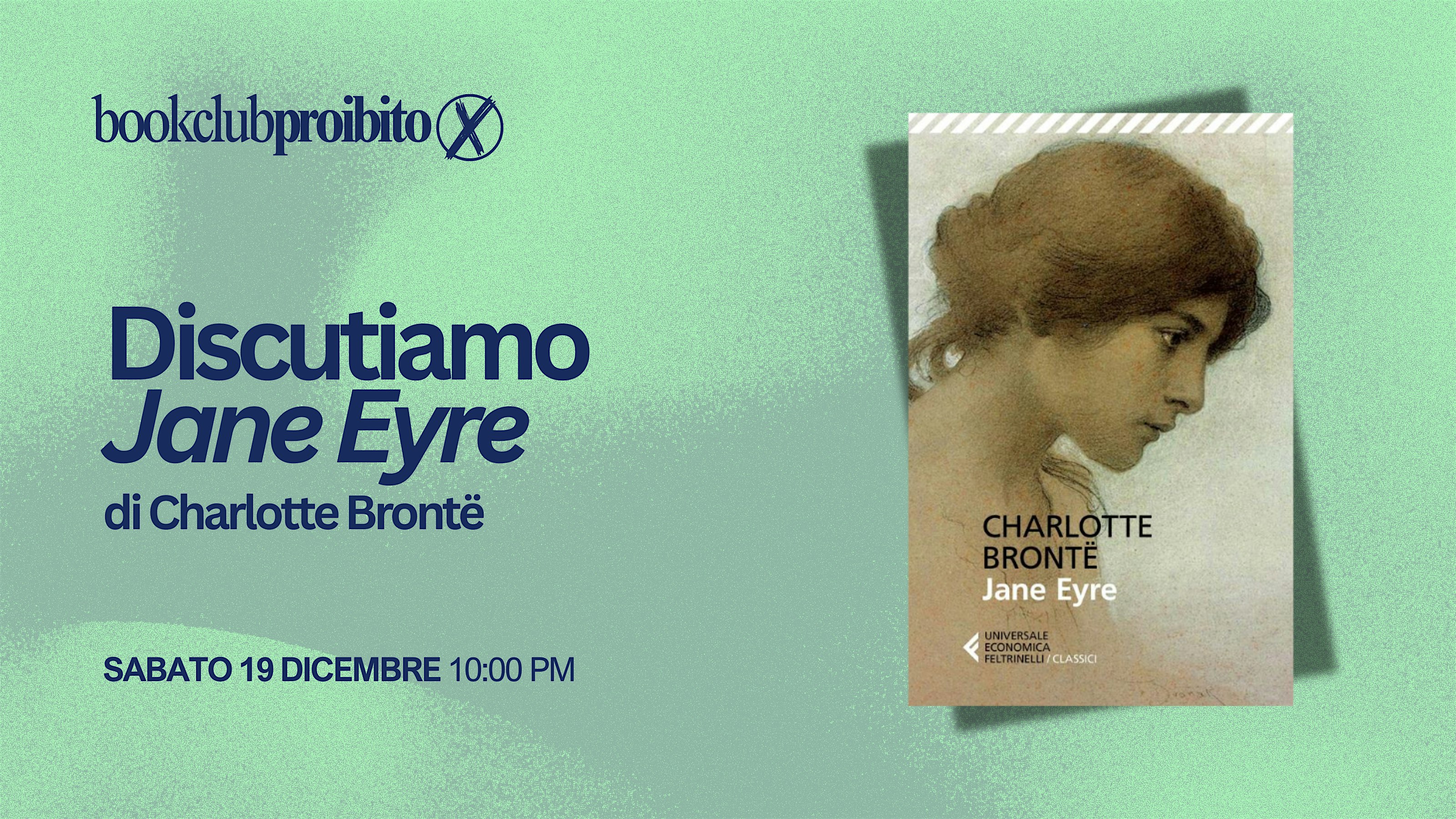 Bookclub Proibito: Jane Eyre di Charlotte Brontë