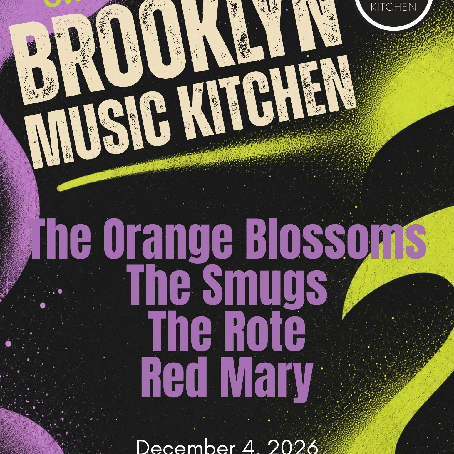 The Orange Blossoms, The Smugs, Hunter Road + MORE!