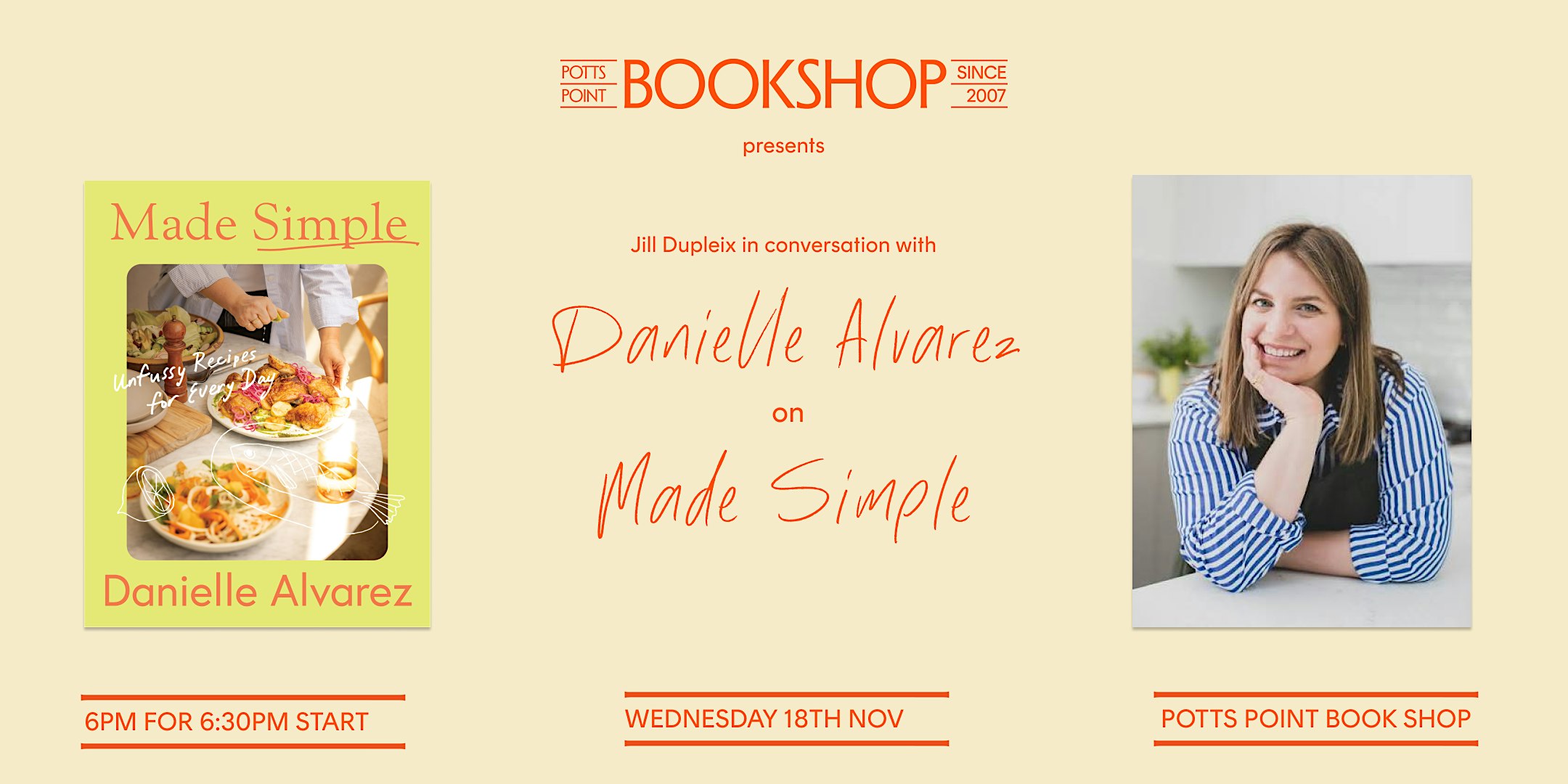 Danielle Alvarez discusses "Made Simple" with Jill Dupleix.