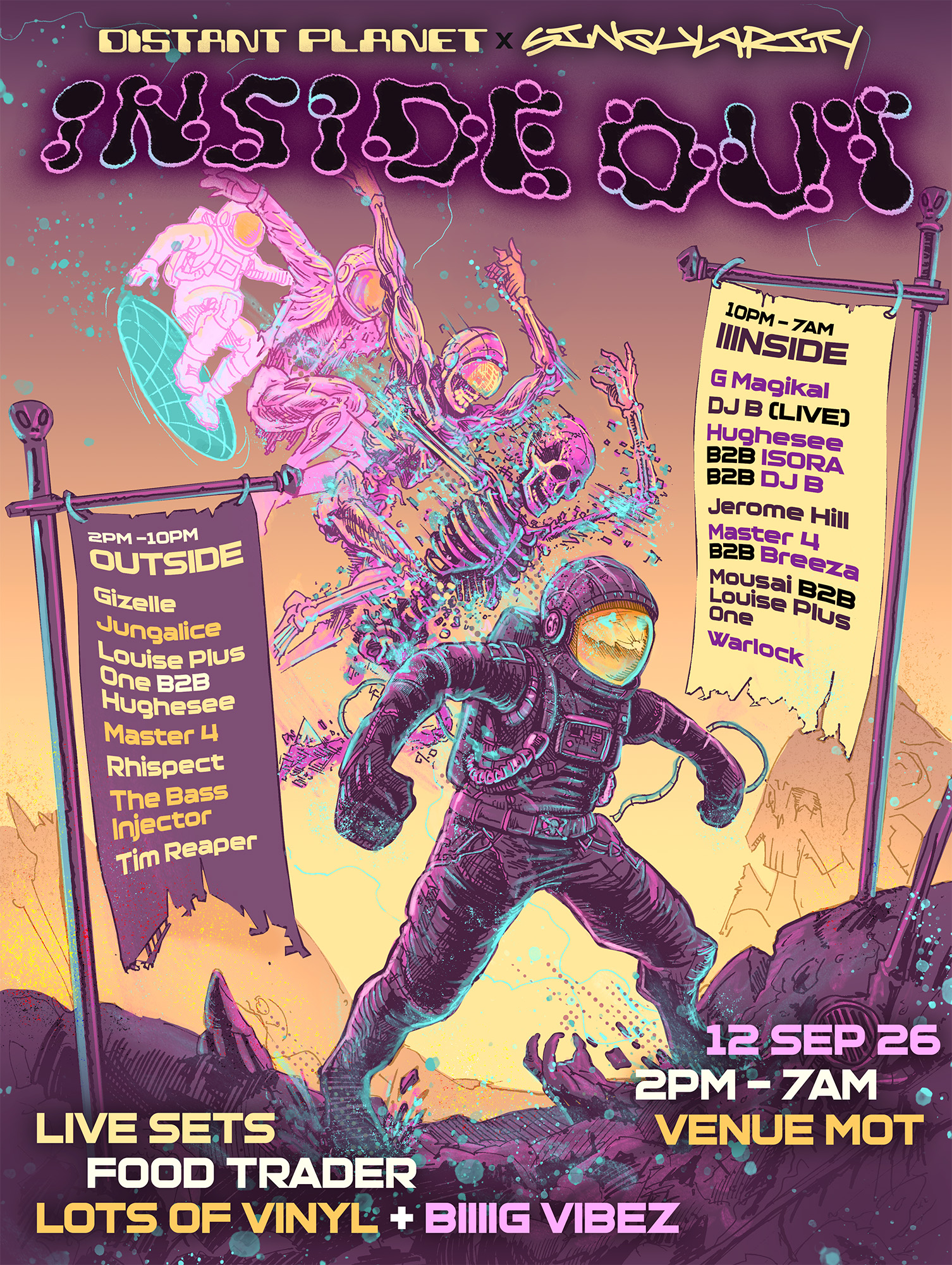Distant Planet X Singularity UK: Inside Out