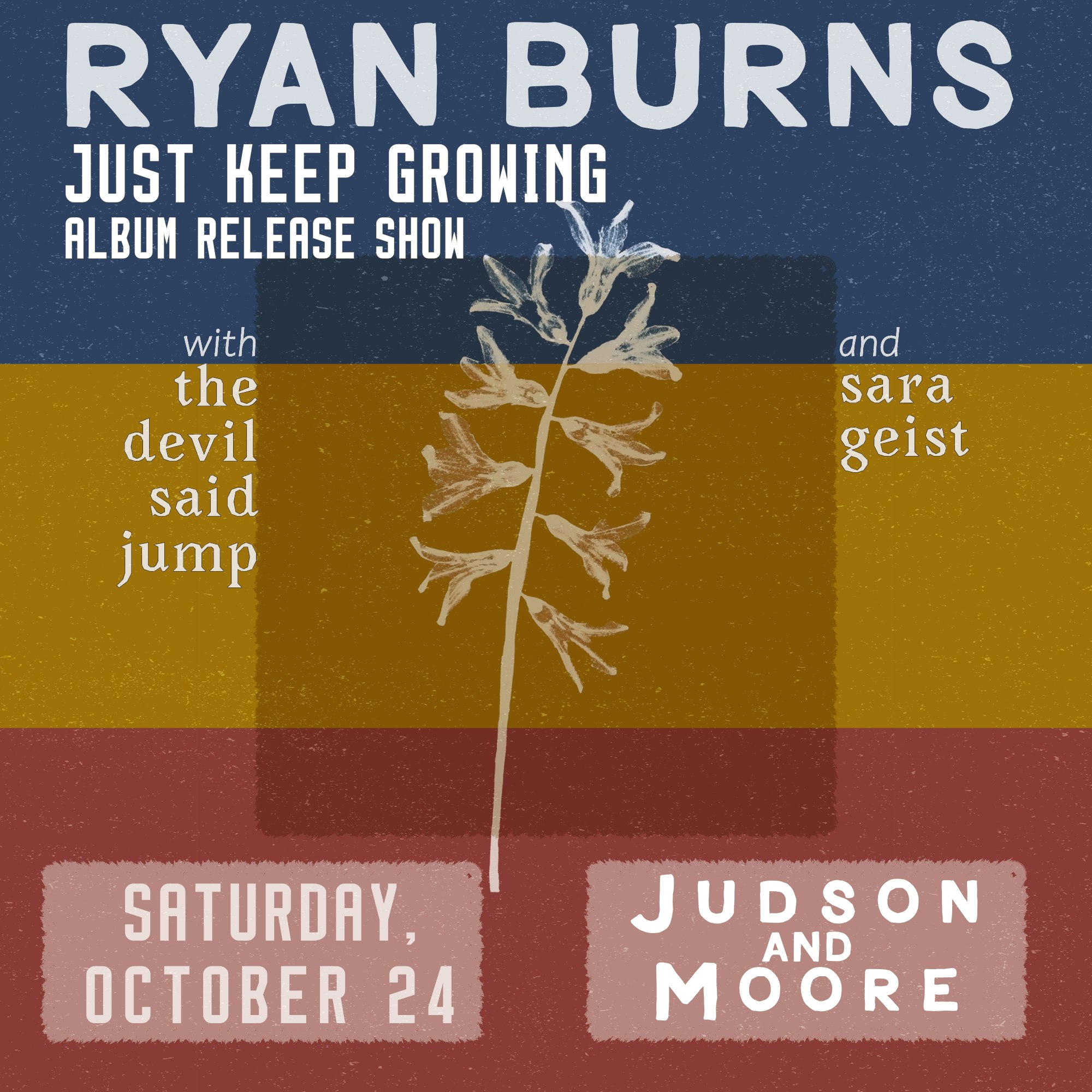 Ryan Burns, The Devil Said Jump, Sara Geist