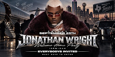 Jonathan Wright's Welcome Home Party!!!