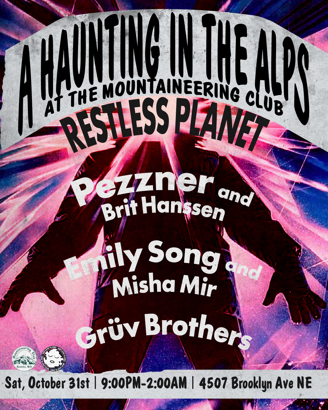 A Haunting in the Alps: Halloween with Restless Planet at The Mountaineering Club
