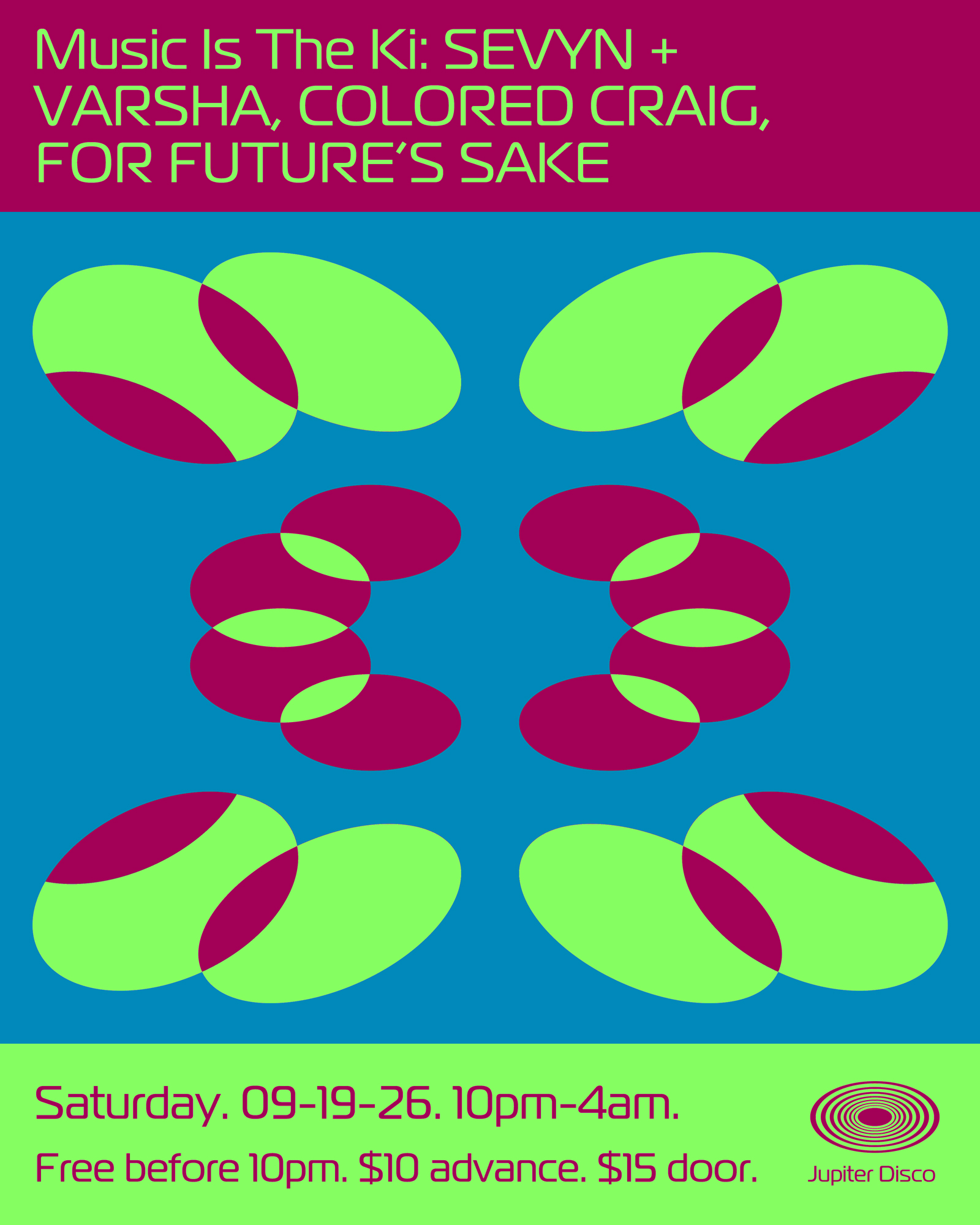 Music Is The Ki: Sevyn + VARSHA, Colored Craig, FOR FUTURE'S SAKE