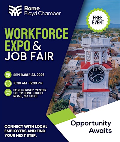 Rome Floyd Chamber's Workforce Expo & Job Fair
