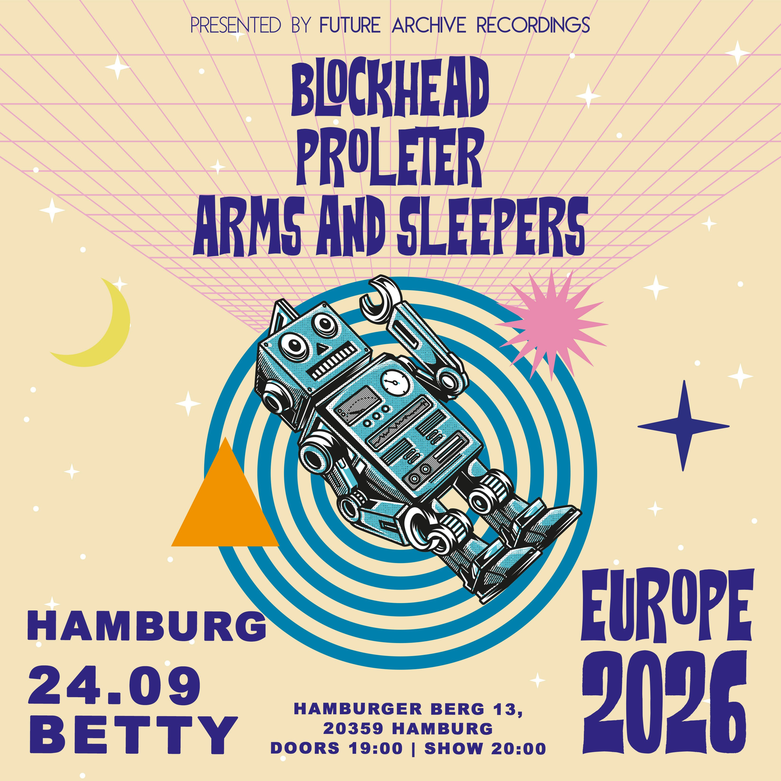 Blockhead, ProleteR, Arms and Sleepers / Hamburg