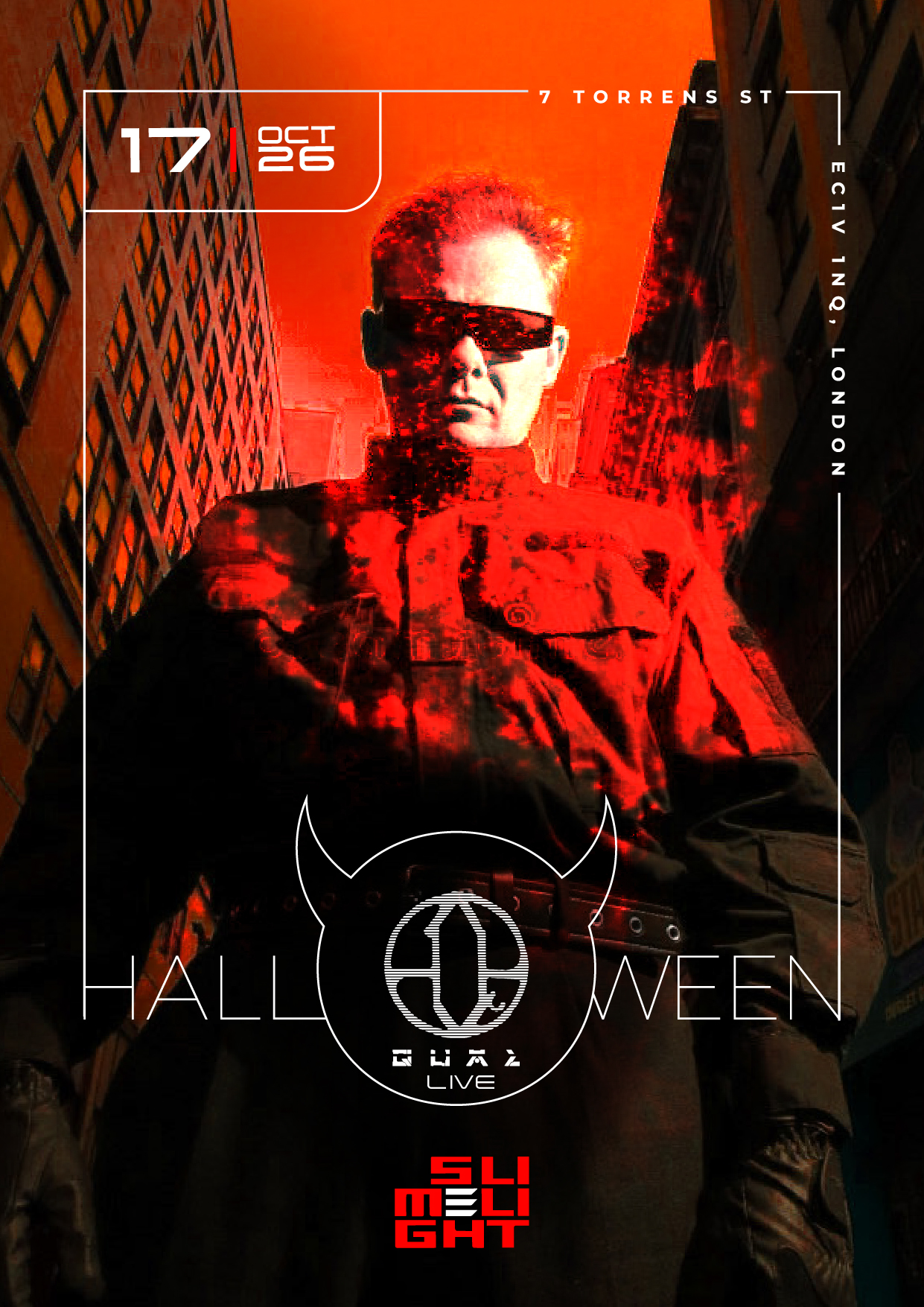 Slimelight Halloween feat Qual Live
