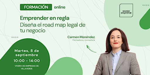 Formación online gratis | Diseña el road map legal de tu negocio