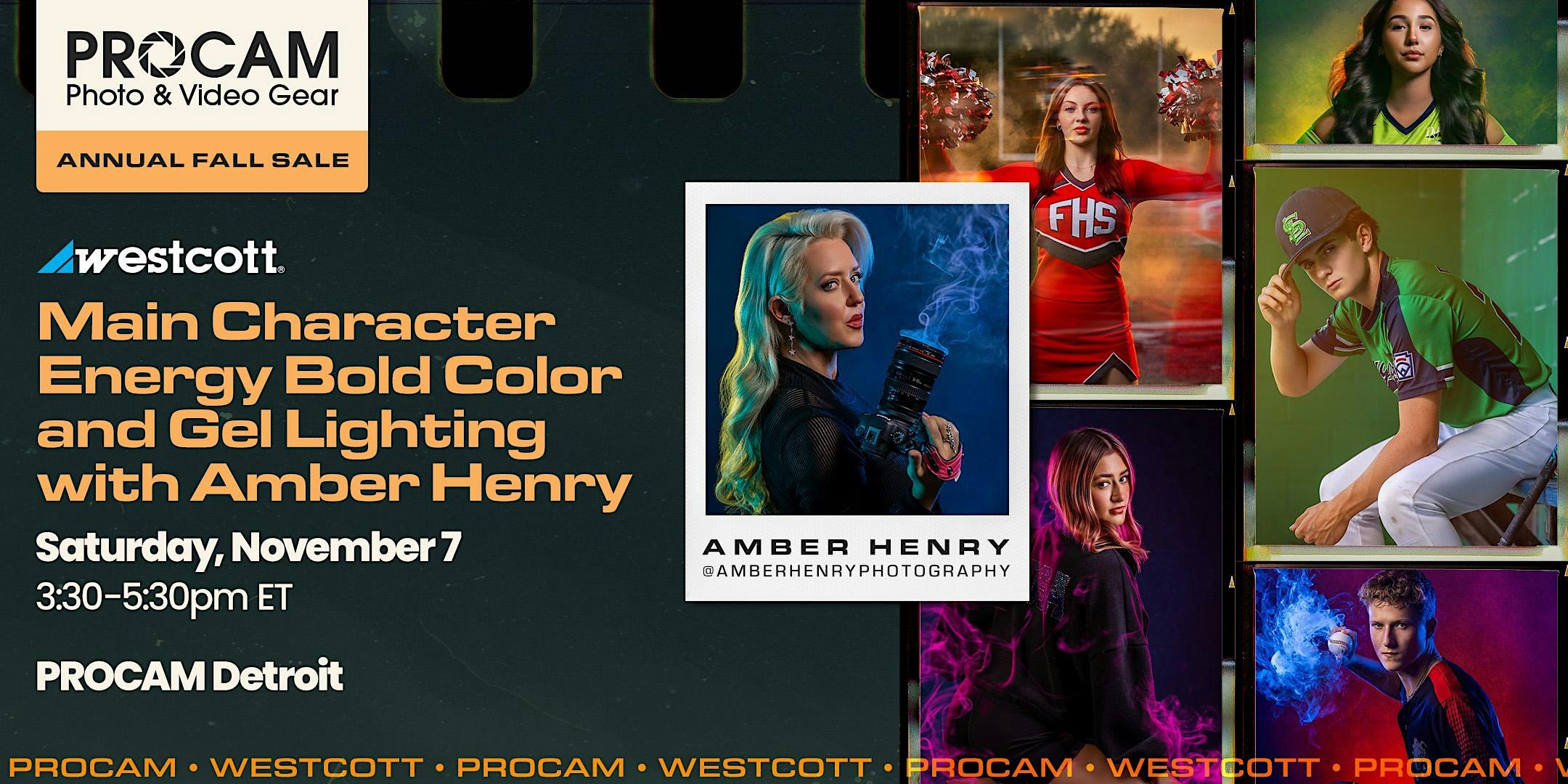 Bold Color and Gel Lighting with Amber Henry Presented by Westcott