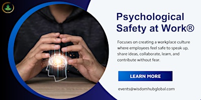 Minneapolis, MN | Psychological Safety at Work® Training by Wisdom Hub