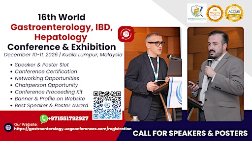 16th World Probiotics, Nutrition, Gut Health Conference and Exhibition