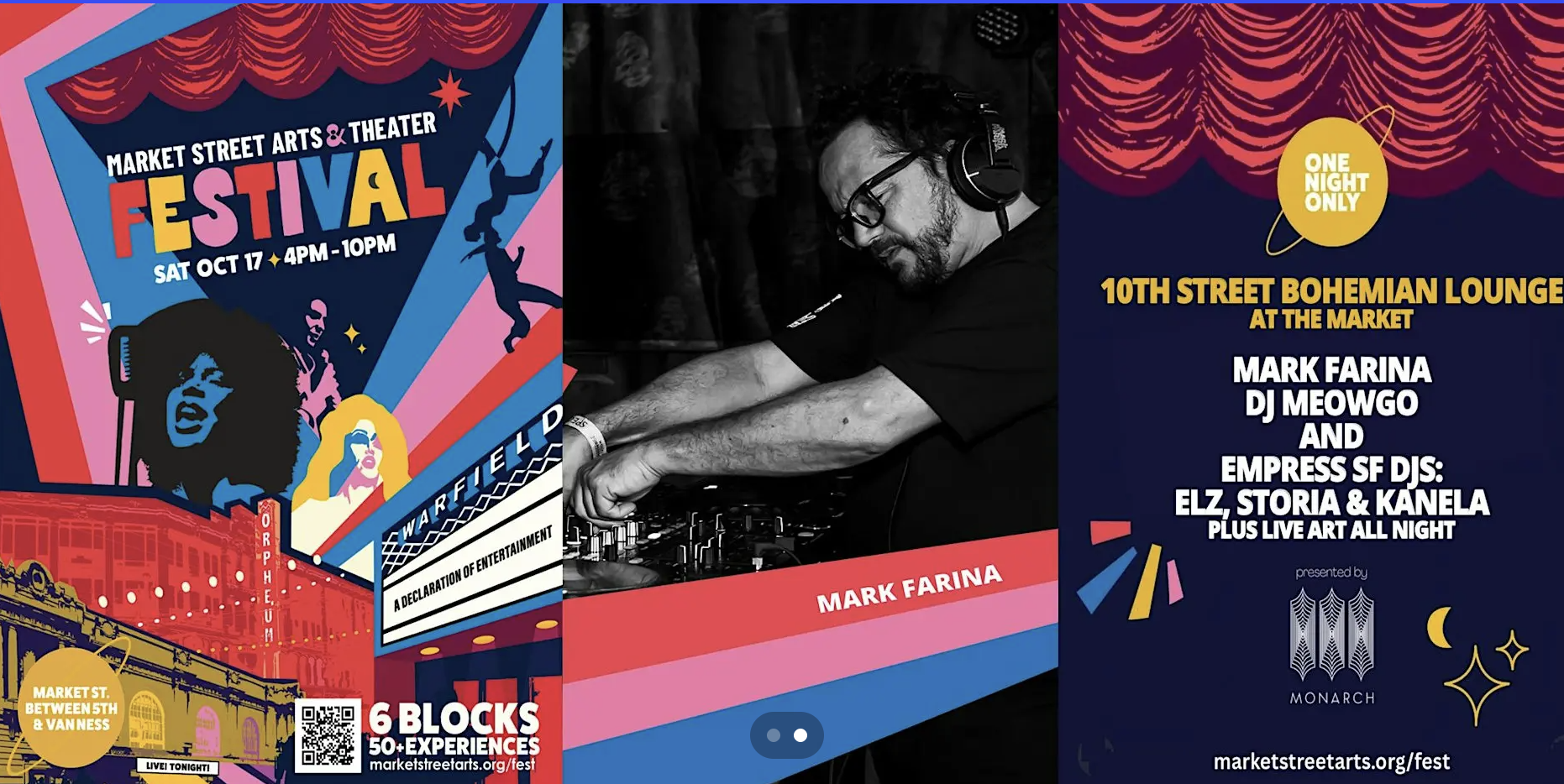 Mark Farina - Dj Meowgo - Elz - Storia - Kanella at Market Street Festival