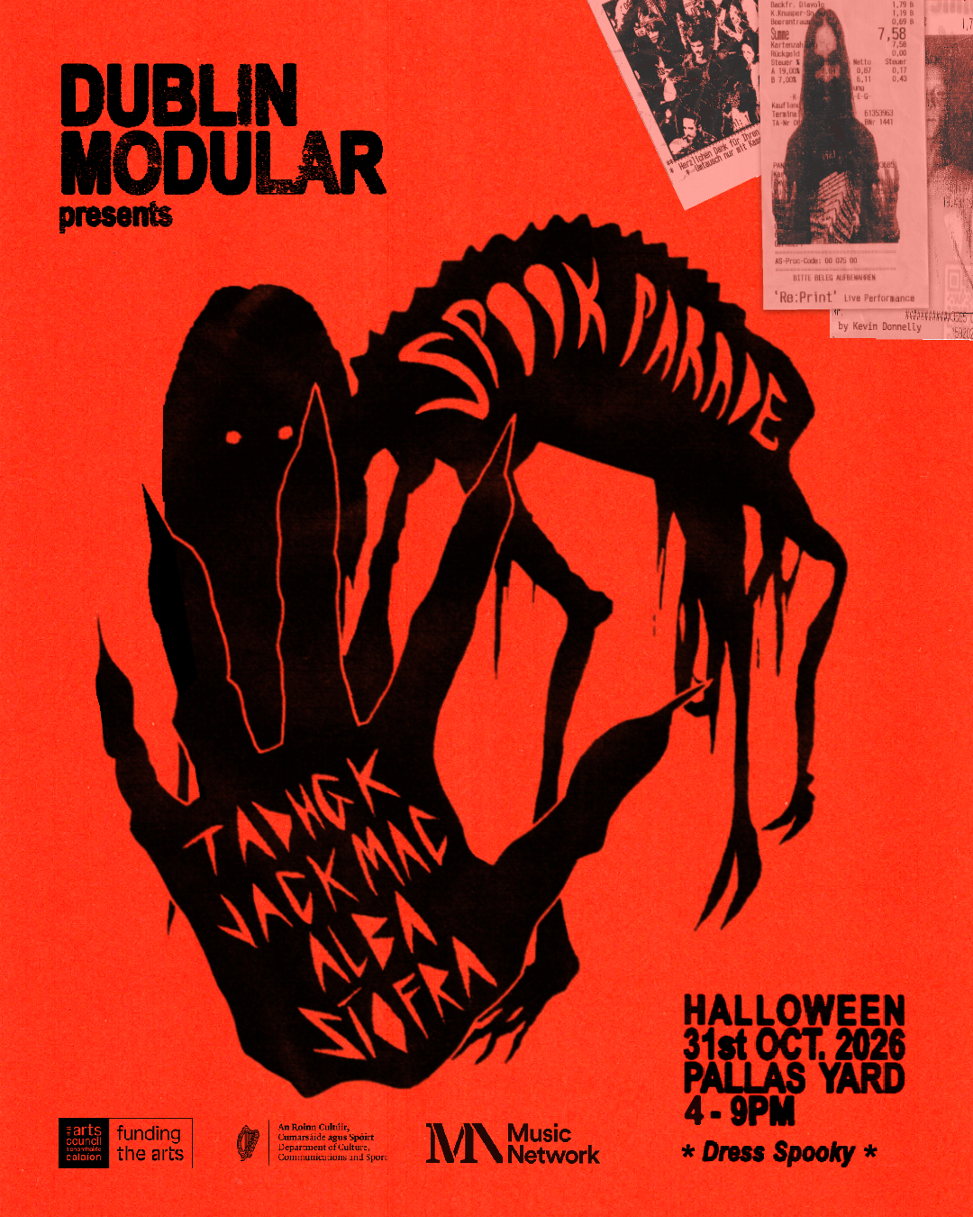 Dublin Modular Yard Party -  SOLD OUT -  Queer Halloween 'Meet Them at the SPOOK Parade' 
