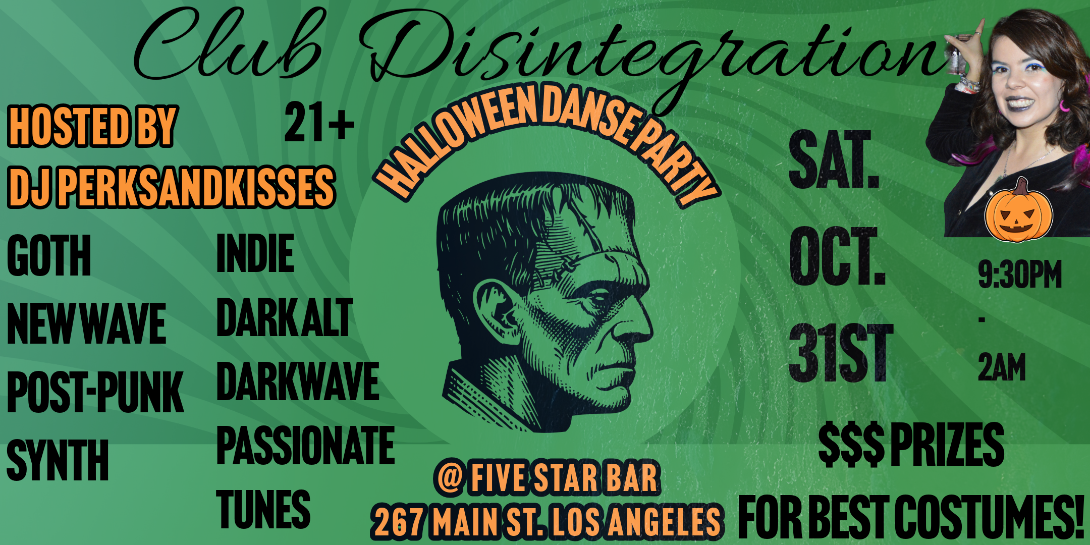 Halloween Night: Dark & Dreamy Danse Gala @ Club Disintegration Los Angeles